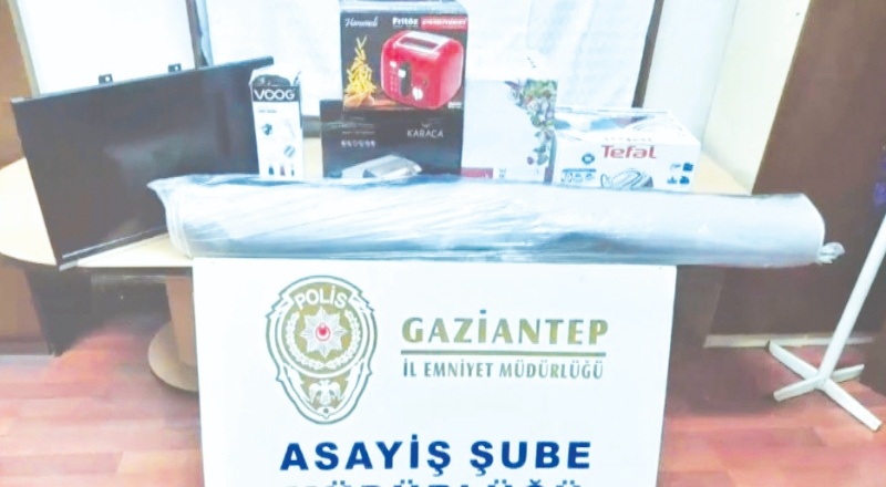 Hırsızlar kameralardan kaçamadı