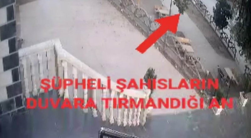 Hırsızlar önce güvenlik kamerasına sonra polise yakalandı