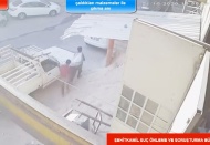 Hırsızlık anları güvenlik kamerasında