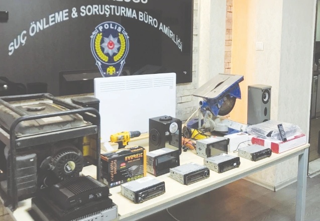 Hırsızlık şüphelisi yakalandı