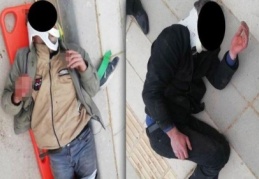 Hırsızlık zanlılarından birine kamyon çarptı, diğeri ise beton duvardan düştü