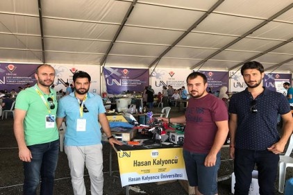 HKÜ&#8217;nün insansız hava araçları yarışmasında finale yükseldi