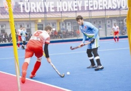 Hokey erkekler Süper Lig birinci etap tamamlandı