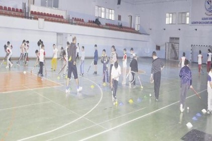 Hokeyciler Alanya hazırlığını sürdürüyor