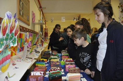 Hoş geldin bahar sergisi açıldı