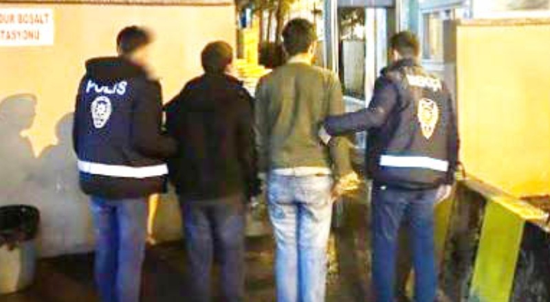 Hsırsızlık şüphelisi 4 şahıs tutuklandı
