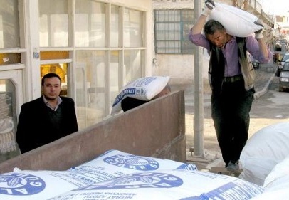 Hububat ekili alanlara gübre atılmaya başlandı