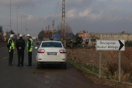 Hudut Bölük Komutanlığı bahçesine havan mermisi düştü