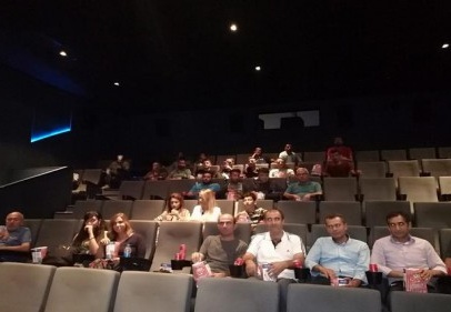 Hükümlüler için sinema etkinliği düzenlendi