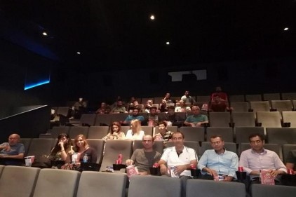 Hükümlüler için sinema etkinliği düzenlendi