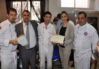 Hünerlerini sergilediler 