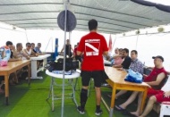 HÜRSİAD üyeleri Mavi Turlastres attı