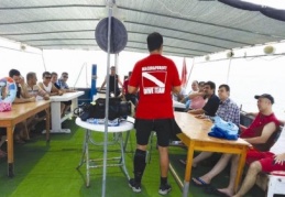 HÜRSİAD üyeleri Mavi Turlastres attı