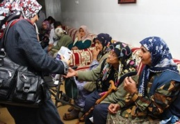 Huzurevi Yaşlı Bakım ve Rehabilitasyon Merkezi’ni ziyaret ettiler