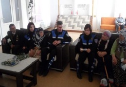 Huzurevi’nde erken yılbaşı