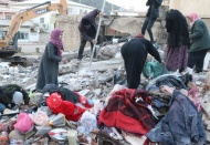 İç savaştan kaçtılar depreme yakalandılar