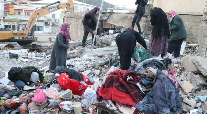İç savaştan kaçtılar depreme yakalandılar