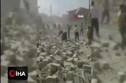 İdlib&#039;de hava saldırısı: 3 ölü, 10 yaralı