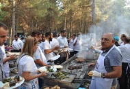 İhracatın patronları mangal başına geçti 