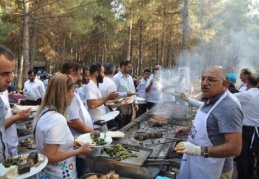 İhracatın patronları mangal başına geçti 