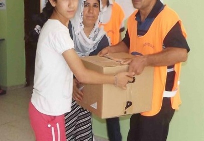 İhtiyaç sahibi ailelere yardım yapıldı