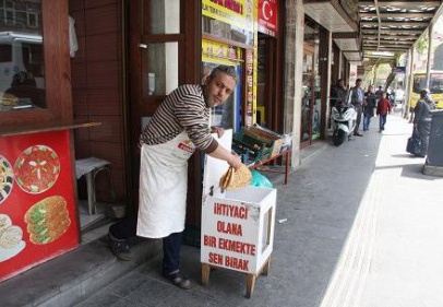 İhtiyacı olana bir ekmekte sen bırak