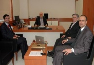 İKA Genel Sekreteri Rektör Sınav’ı ziyaret etti