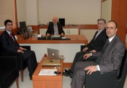 İKA Genel Sekreteri Rektör Sınav’ı ziyaret etti