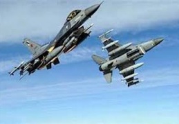 İki adet F-16 uçağına Suriye tacizde bulundu