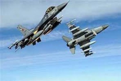 İki adet F-16 uçağına Suriye tacizde bulundu