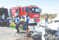 İki araç kafa kafaya çarpıştı, bir kişi yaşamını yitirdi