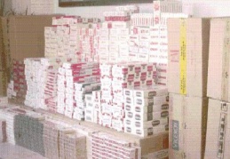 İki ayrı operasyonla 528 bin 851 TL değerinde sigara ve çay ele geçirildi