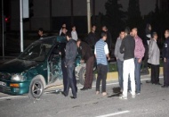 İki otomobilin karıştığı kazada 5 kişi yaralandı