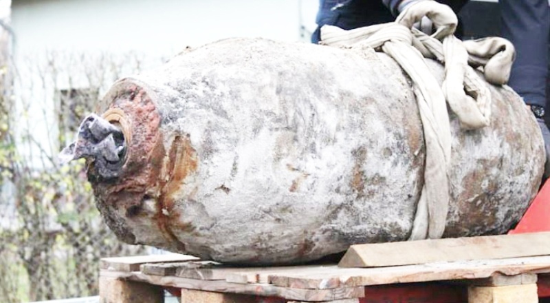 İkinci Dünya Savaşı’na ait patlamamış bomba bulundu