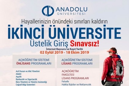 İkinci üniversite yoğun ilgi görüyor