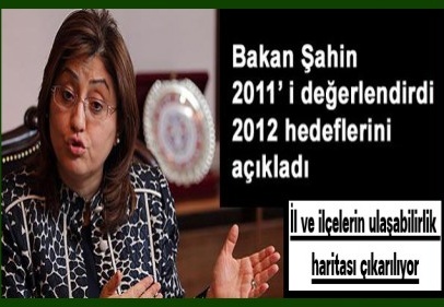 İl ve ilçelerin ulaşabilirlik haritası çıkarılıyor