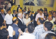 İl yönetimi seçim sonucunu havai fişekle kutladı