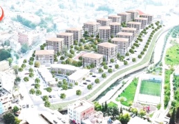 İlçe girişi modern bir görünüme kavuşturulacak