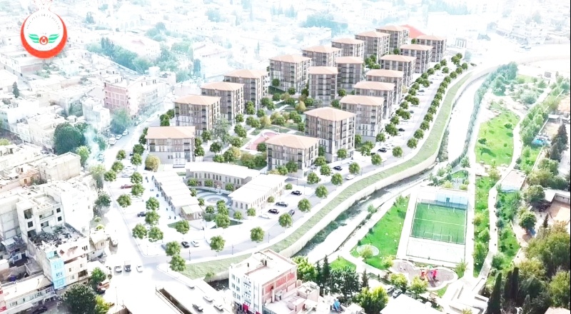 İlçe girişi modern bir görünüme kavuşturulacak