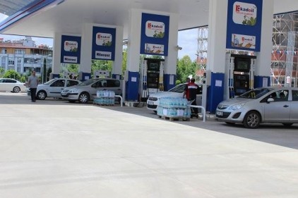 İlk güne özel ucuz yakıt satışı yapıldı