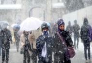 İlk kar kapımızda....