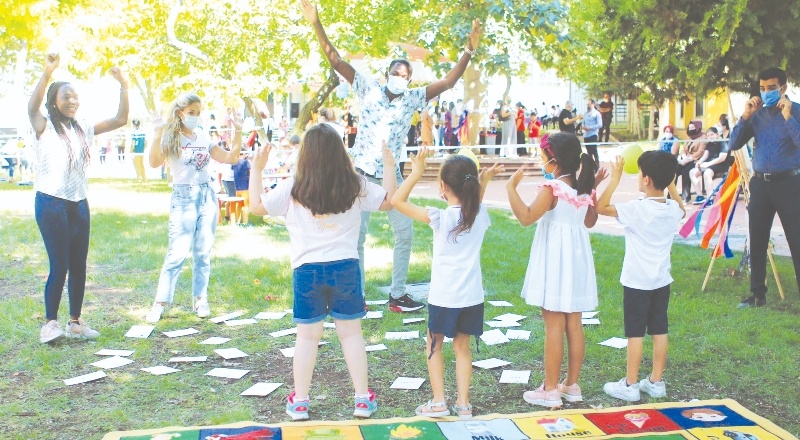 İlkokul öğrencileri tanışma kokteylinde buluştu