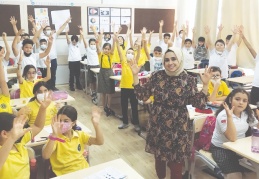 İlkokul öğrencilerine işaret dili eğitimi verildi
