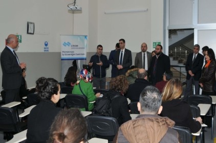 ILO heyeti, GSO-MEM&#8217;DE atölye ve sınıfları inceledi