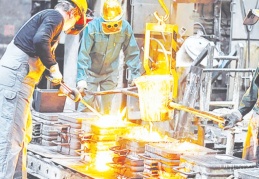 İmalat sanayi ağustosta yüzde 77.1 kapasiteyle çalıştı