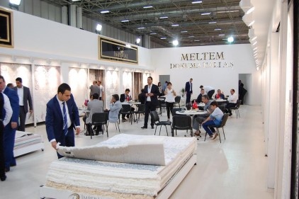 Imperial halı fuarda ilgi odağı oldu