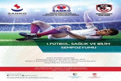 &#8220;1&#8217;inci Futbol, Bilim ve Sağlık&#8221; sempozyumu düzenlenecek