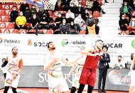 ING Basketbol Süper Ligi: Gaziantep Basket, uzatmalarda 80- 84 galip