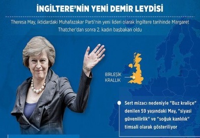 İngiltere'nin yeni Demir Leydisi