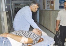 İnşaat işçisi yaralandı